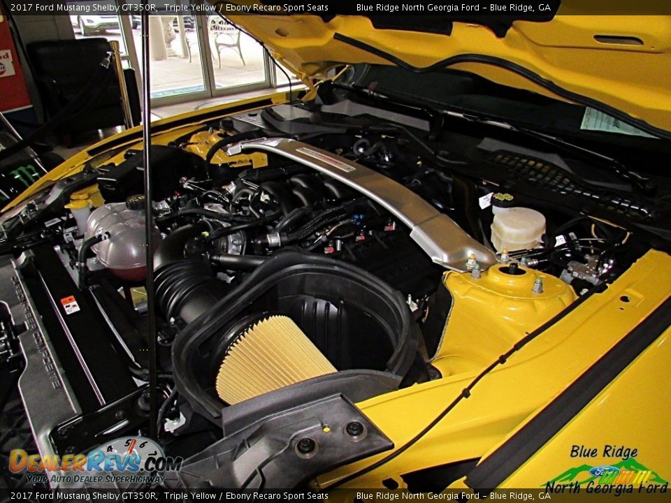 2017 Ford Mustang Shelby GT350R Triple Yellow / Ebony Recaro Sport Seats Photo #11
