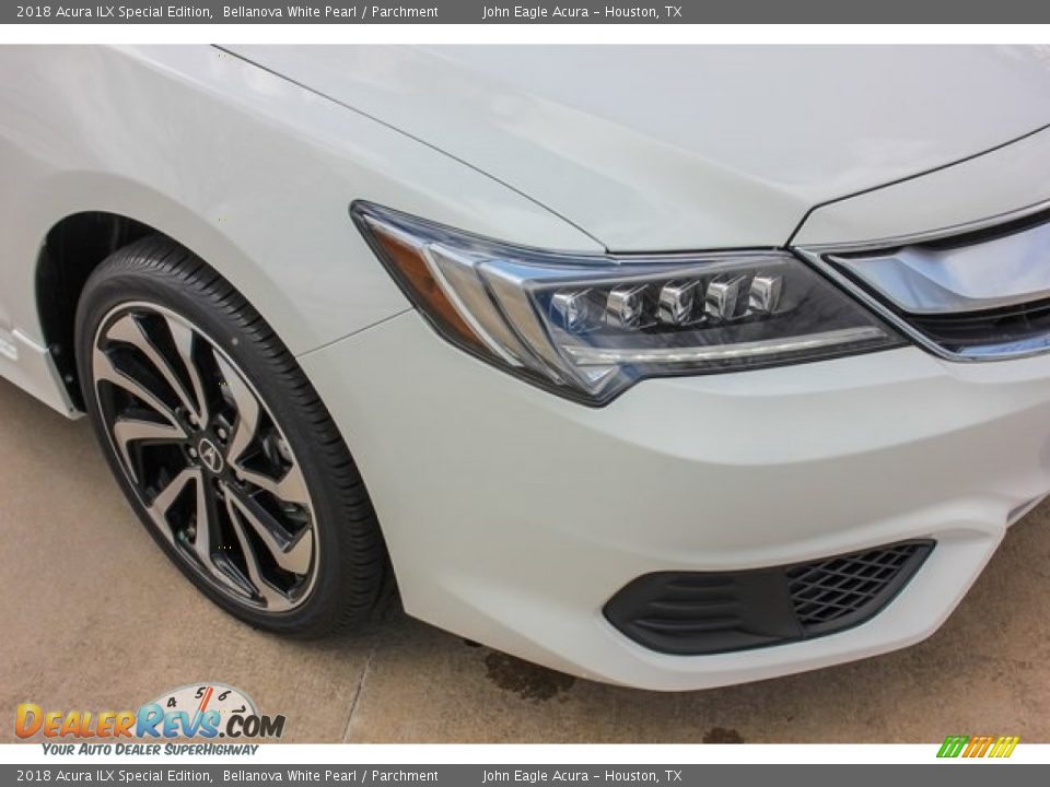 2018 Acura ILX Special Edition Bellanova White Pearl / Parchment Photo #10