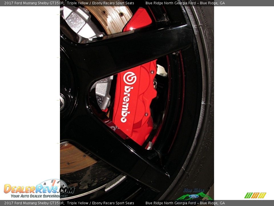 2017 Ford Mustang Shelby GT350R Triple Yellow / Ebony Recaro Sport Seats Photo #13