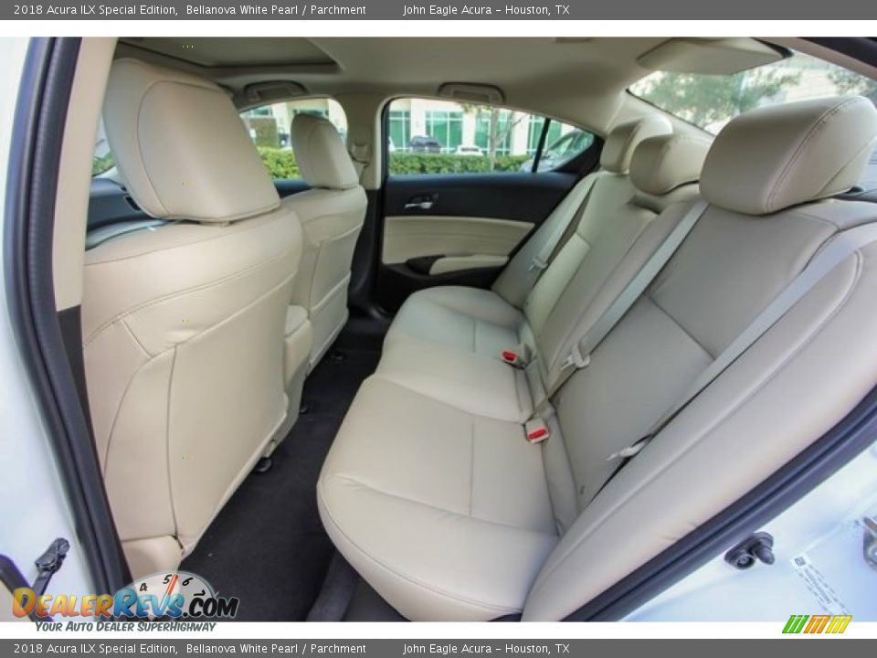 Rear Seat of 2018 Acura ILX Special Edition Photo #18