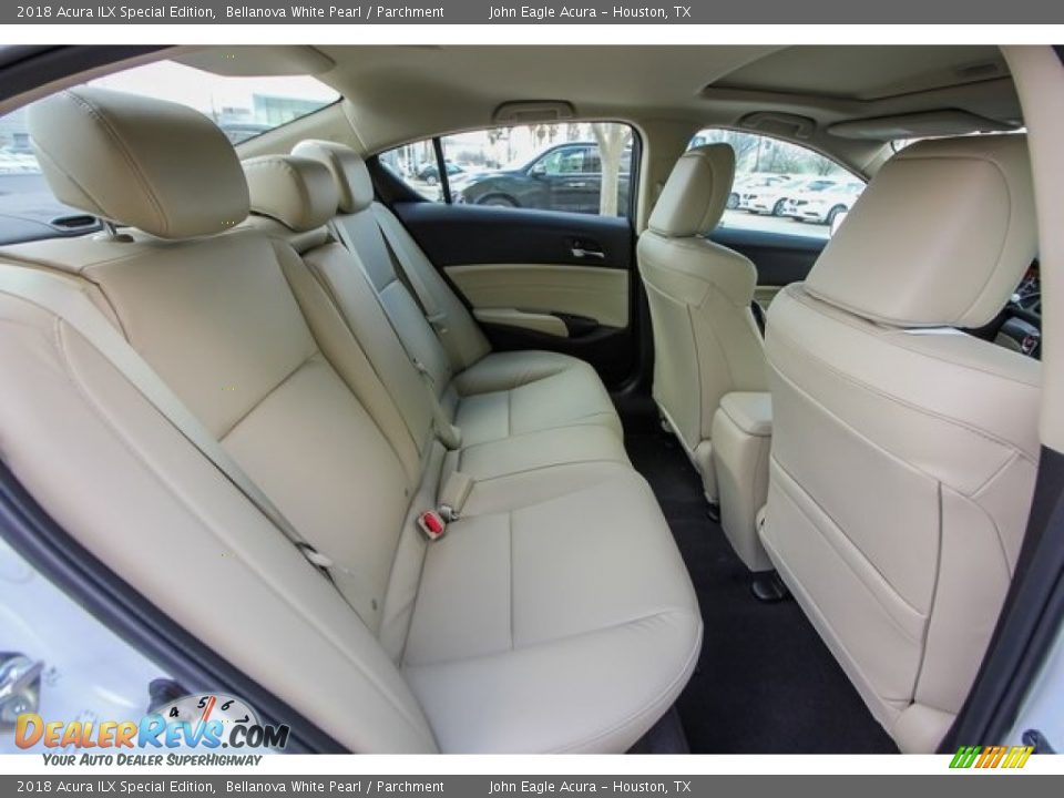 Rear Seat of 2018 Acura ILX Special Edition Photo #21