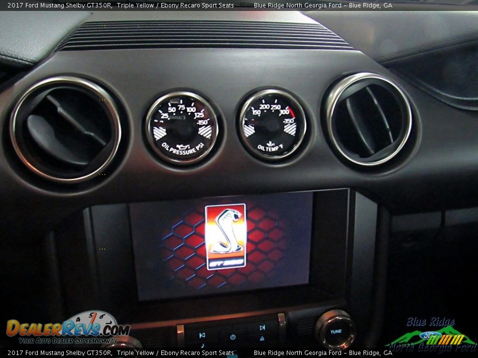 2017 Ford Mustang Shelby GT350R Triple Yellow / Ebony Recaro Sport Seats Photo #23