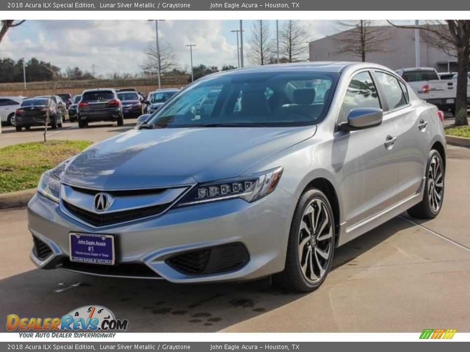 2018 Acura ILX Special Edition Lunar Silver Metallic / Graystone Photo #3