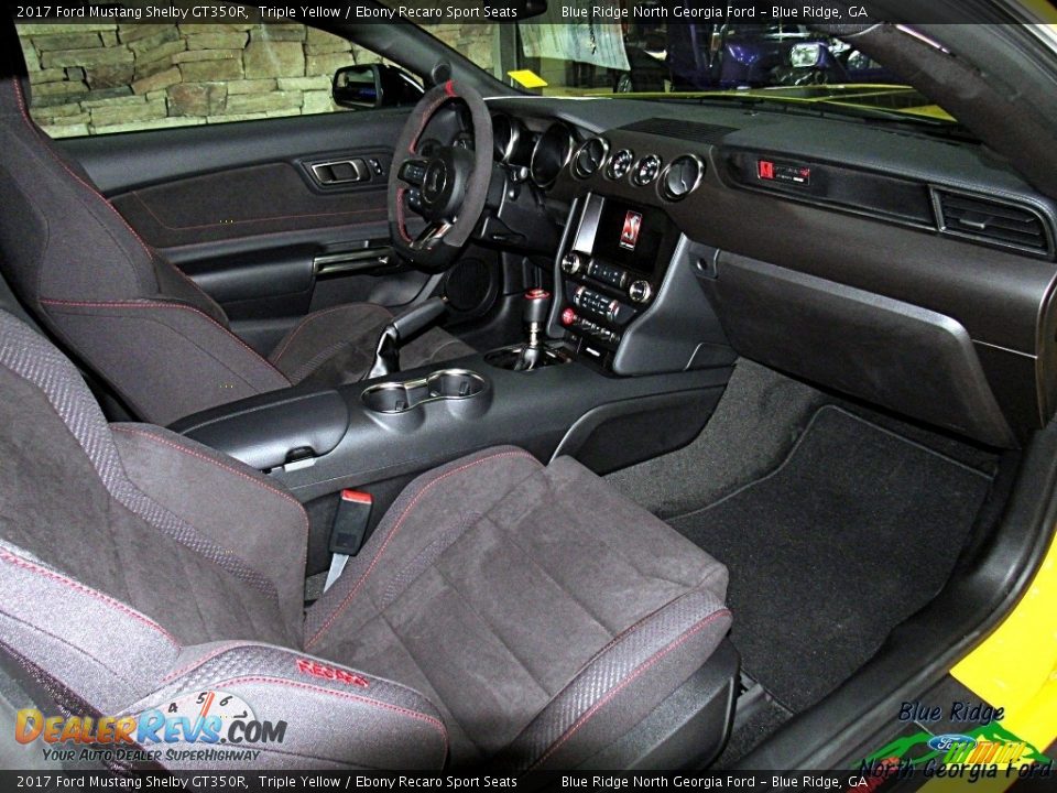 2017 Ford Mustang Shelby GT350R Triple Yellow / Ebony Recaro Sport Seats Photo #29