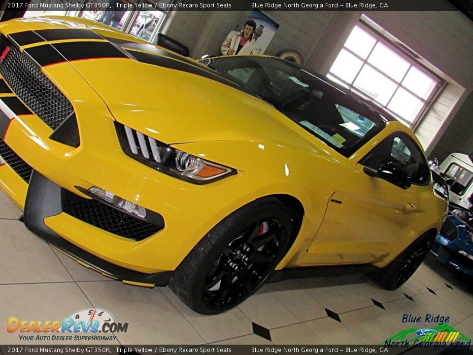 2017 Ford Mustang Shelby GT350R Triple Yellow / Ebony Recaro Sport Seats Photo #30