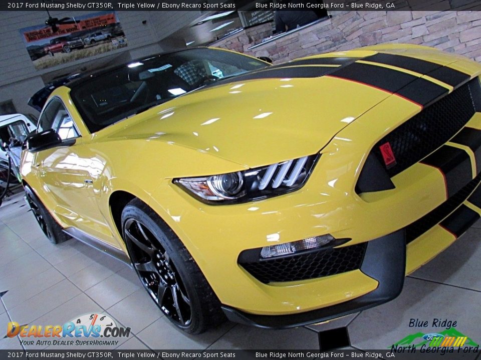2017 Ford Mustang Shelby GT350R Triple Yellow / Ebony Recaro Sport Seats Photo #31
