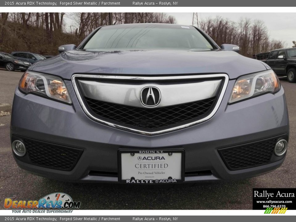 2015 Acura RDX Technology Forged Silver Metallic / Parchment Photo #2