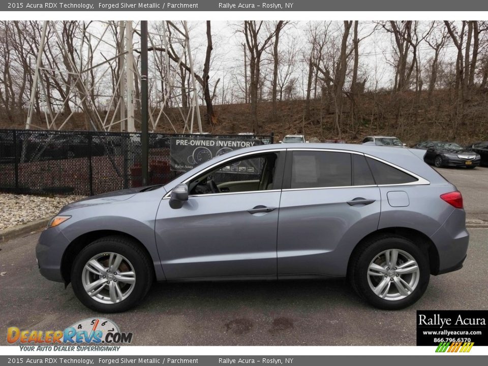 2015 Acura RDX Technology Forged Silver Metallic / Parchment Photo #3