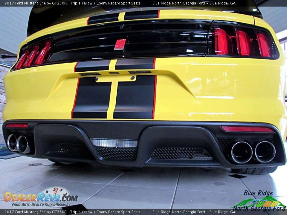 2017 Ford Mustang Shelby GT350R Triple Yellow / Ebony Recaro Sport Seats Photo #34