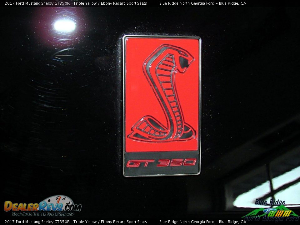 2017 Ford Mustang Shelby GT350R Triple Yellow / Ebony Recaro Sport Seats Photo #35