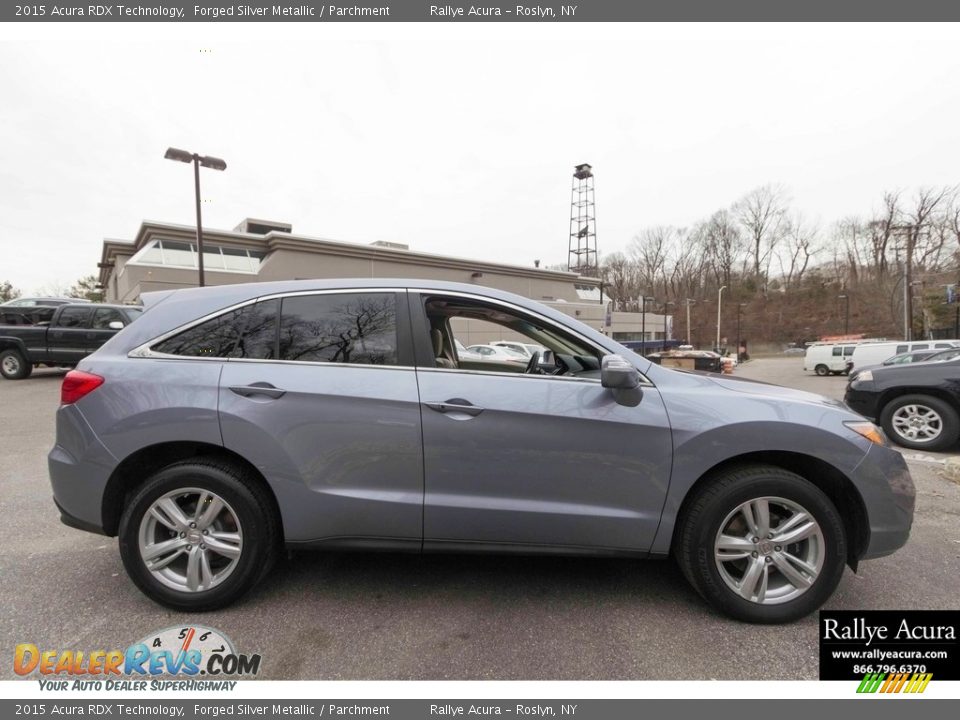 2015 Acura RDX Technology Forged Silver Metallic / Parchment Photo #8