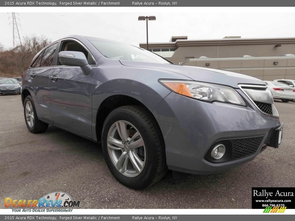 2015 Acura RDX Technology Forged Silver Metallic / Parchment Photo #9