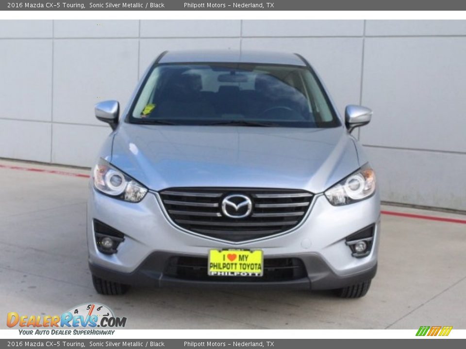 2016 Mazda CX-5 Touring Sonic Silver Metallic / Black Photo #2