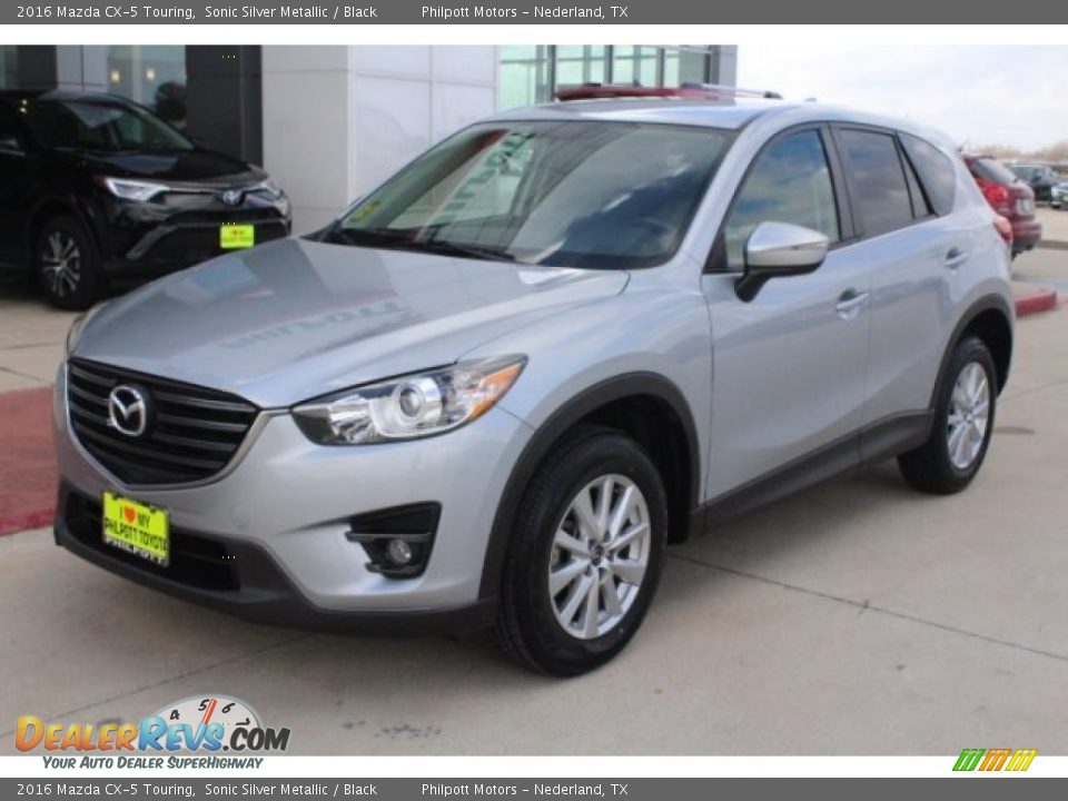 2016 Mazda CX-5 Touring Sonic Silver Metallic / Black Photo #3