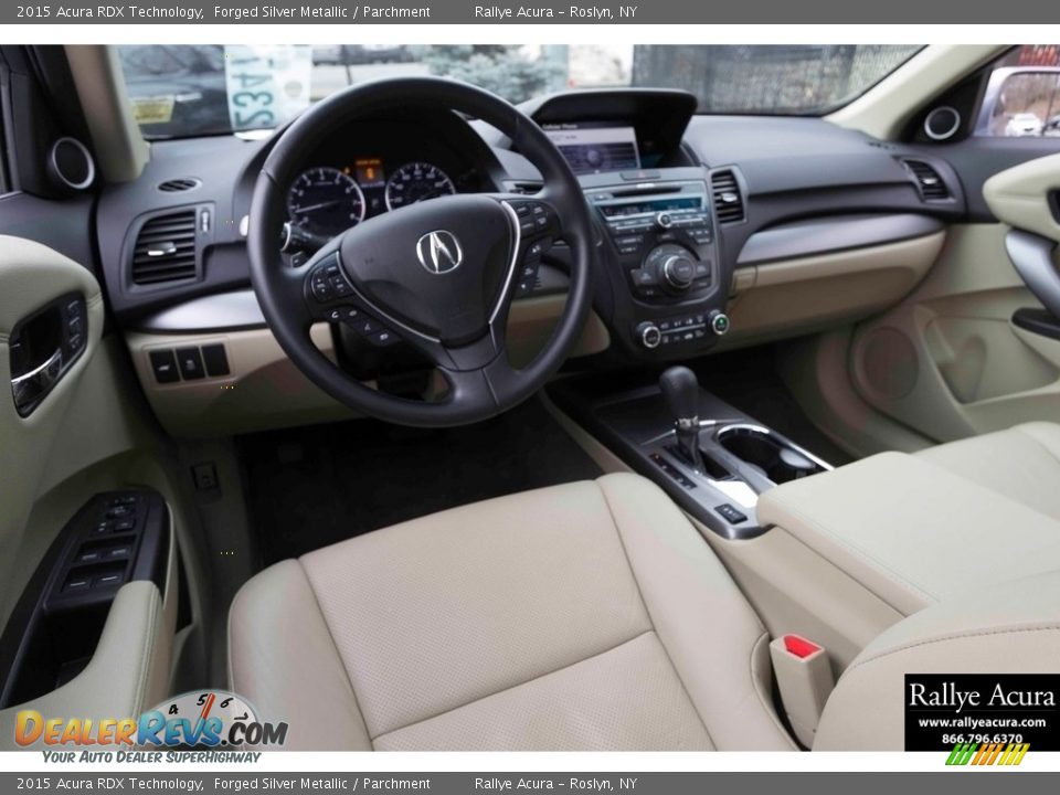 2015 Acura RDX Technology Forged Silver Metallic / Parchment Photo #18