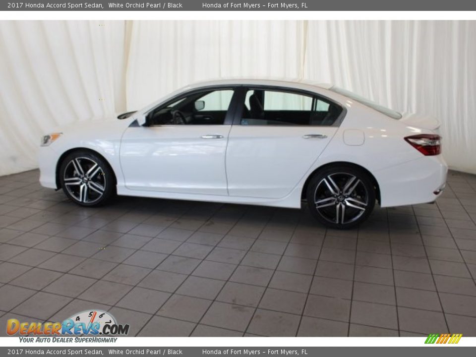 2017 Honda Accord Sport Sedan White Orchid Pearl / Black Photo #5