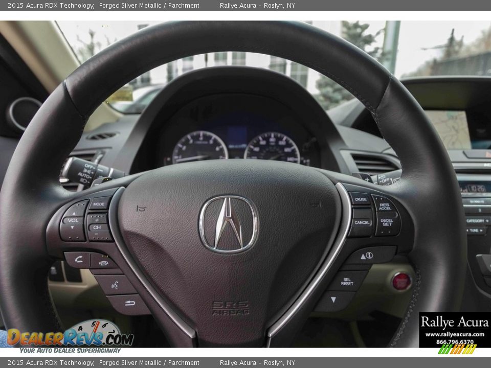 2015 Acura RDX Technology Forged Silver Metallic / Parchment Photo #26