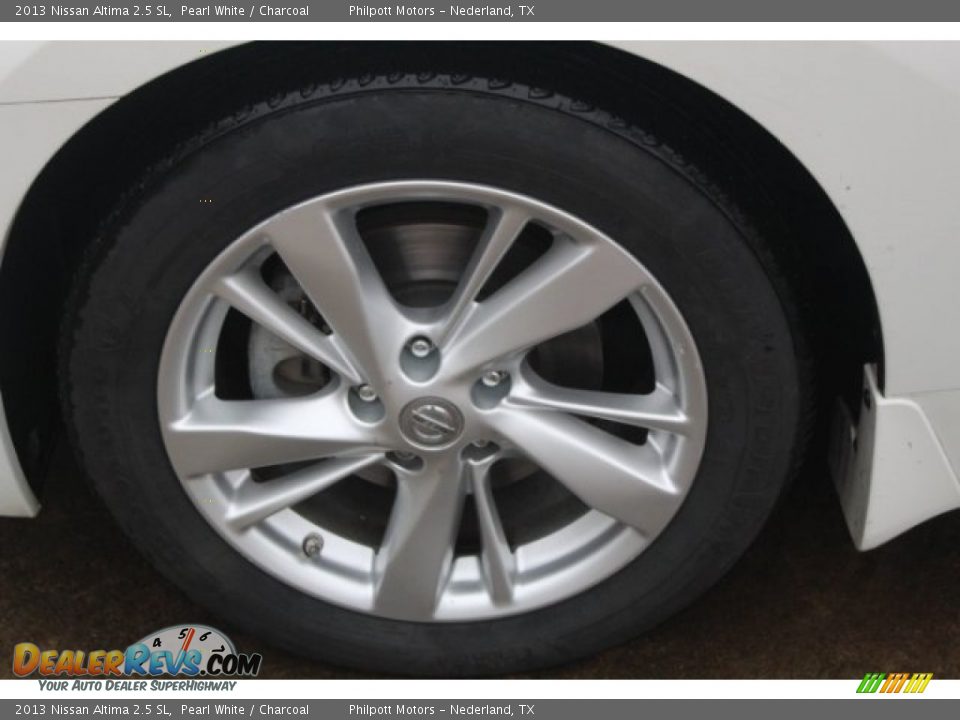 2013 Nissan Altima 2.5 SL Pearl White / Charcoal Photo #5
