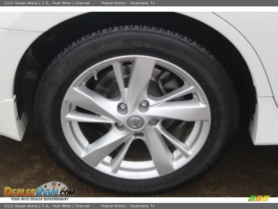 2013 Nissan Altima 2.5 SL Pearl White / Charcoal Photo #11