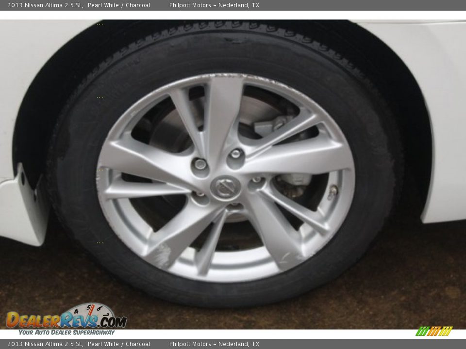 2013 Nissan Altima 2.5 SL Pearl White / Charcoal Photo #12