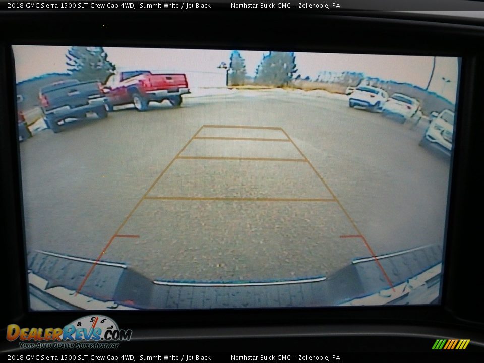 2018 GMC Sierra 1500 SLT Crew Cab 4WD Summit White / Jet Black Photo #20