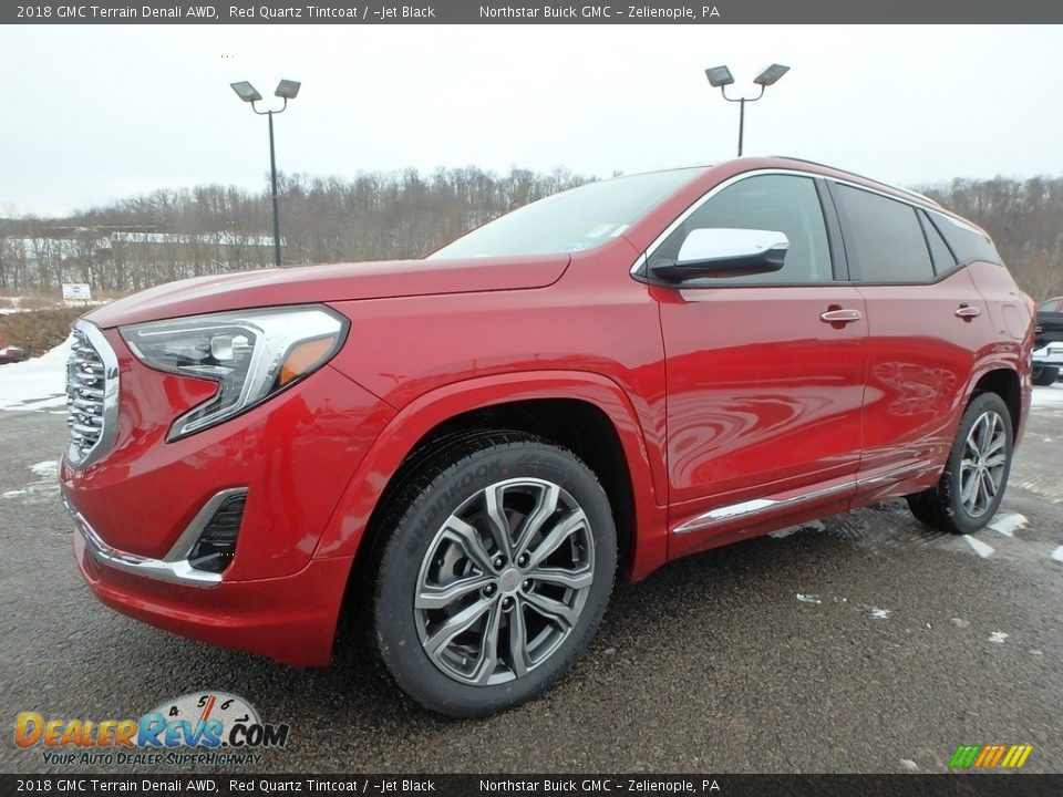 2018 GMC Terrain Denali AWD Red Quartz Tintcoat / ­Jet Black Photo #1