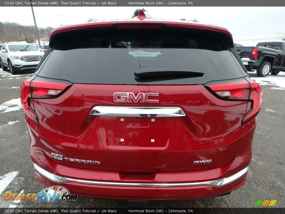 2018 GMC Terrain Denali AWD Red Quartz Tintcoat / ­Jet Black Photo #6