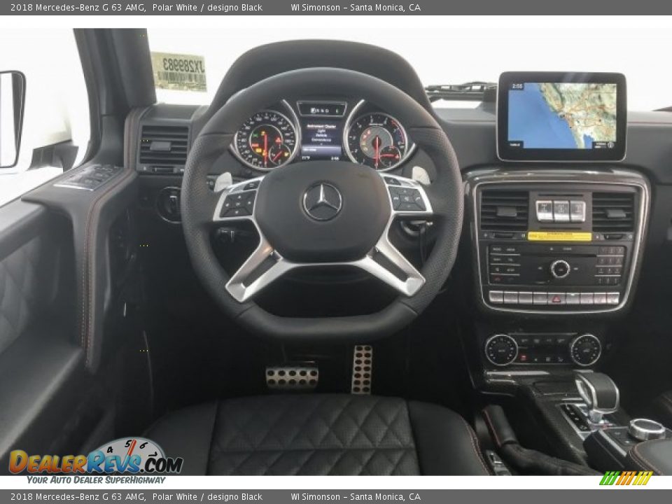 2018 Mercedes-Benz G 63 AMG Polar White / designo Black Photo #4