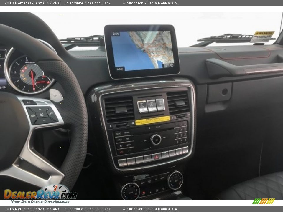 2018 Mercedes-Benz G 63 AMG Polar White / designo Black Photo #5