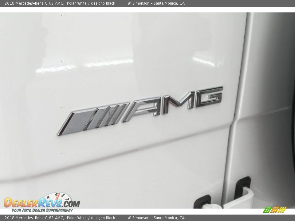 2018 Mercedes-Benz G 63 AMG Polar White / designo Black Photo #7