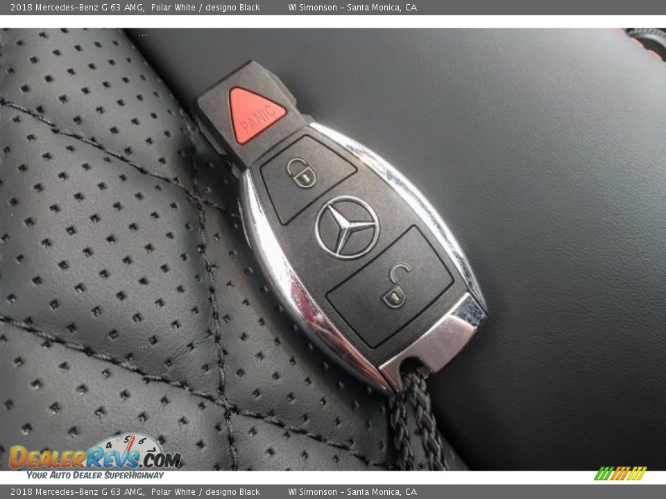 2018 Mercedes-Benz G 63 AMG Polar White / designo Black Photo #11