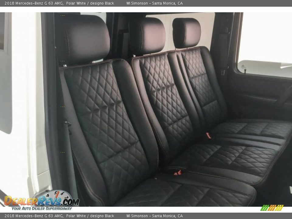 2018 Mercedes-Benz G 63 AMG Polar White / designo Black Photo #14