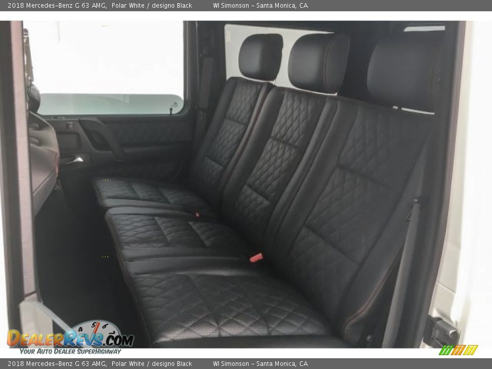 2018 Mercedes-Benz G 63 AMG Polar White / designo Black Photo #15