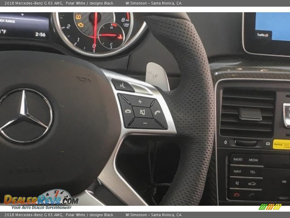 2018 Mercedes-Benz G 63 AMG Polar White / designo Black Photo #18