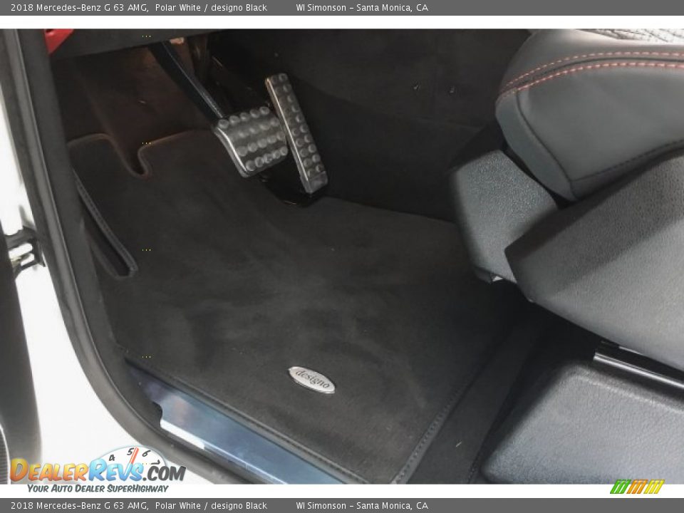 2018 Mercedes-Benz G 63 AMG Polar White / designo Black Photo #21