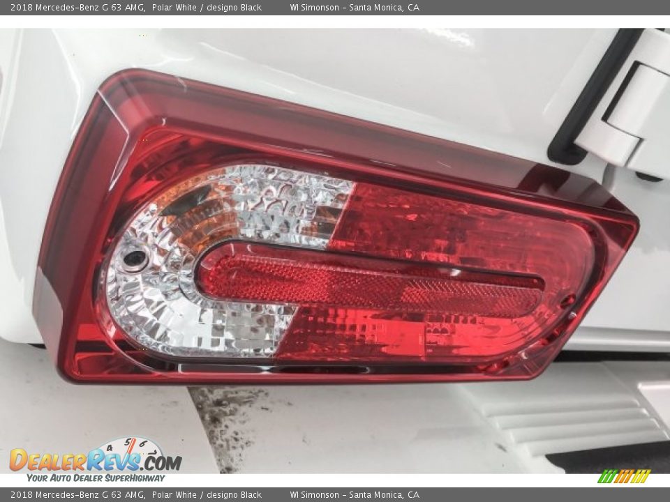2018 Mercedes-Benz G 63 AMG Polar White / designo Black Photo #24
