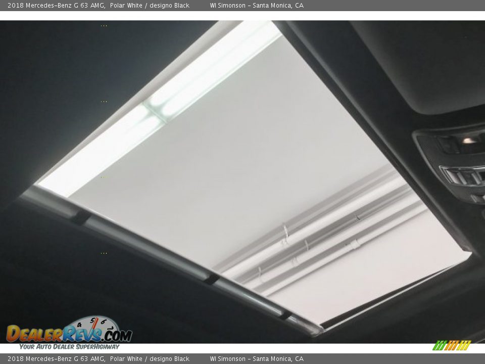 2018 Mercedes-Benz G 63 AMG Polar White / designo Black Photo #27