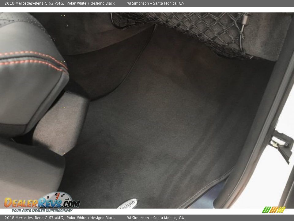 2018 Mercedes-Benz G 63 AMG Polar White / designo Black Photo #28