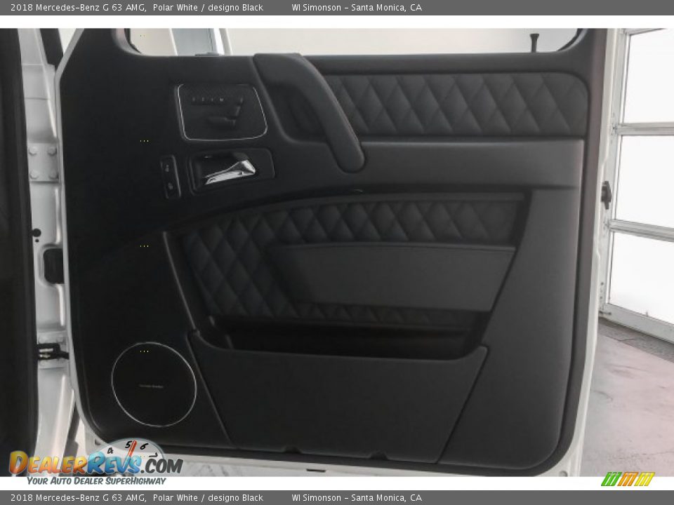 2018 Mercedes-Benz G 63 AMG Polar White / designo Black Photo #29