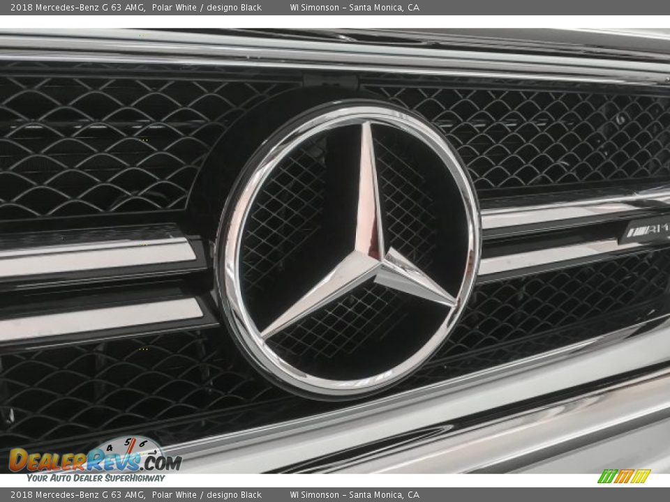 2018 Mercedes-Benz G 63 AMG Polar White / designo Black Photo #32