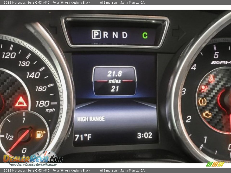 2018 Mercedes-Benz G 63 AMG Polar White / designo Black Photo #33