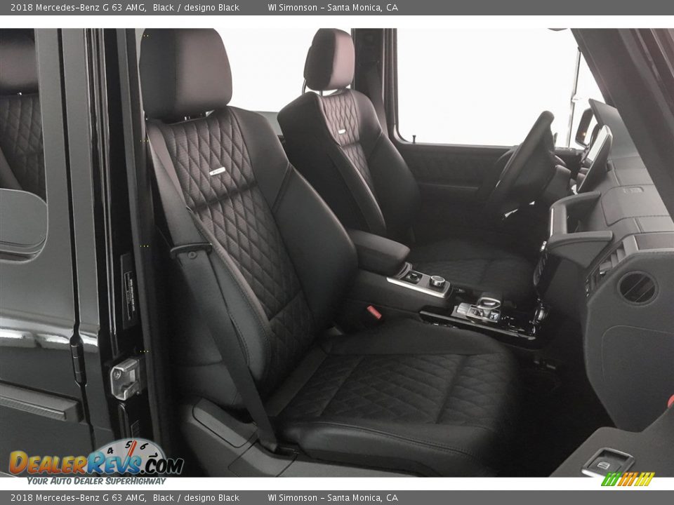 2018 Mercedes-Benz G 63 AMG Black / designo Black Photo #6