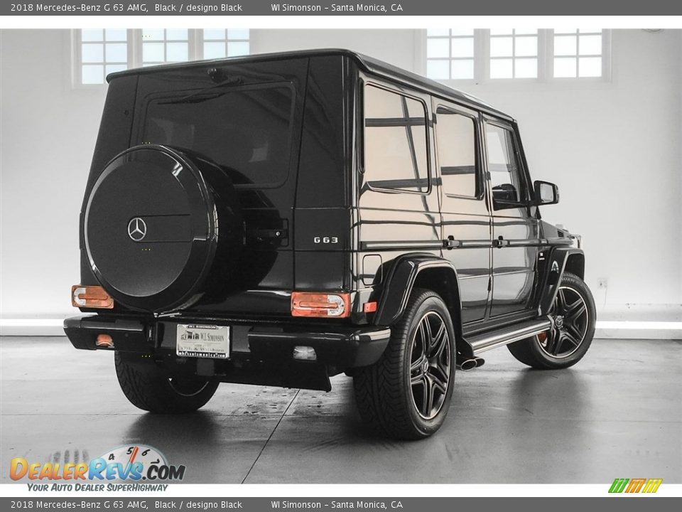 2018 Mercedes-Benz G 63 AMG Black / designo Black Photo #17