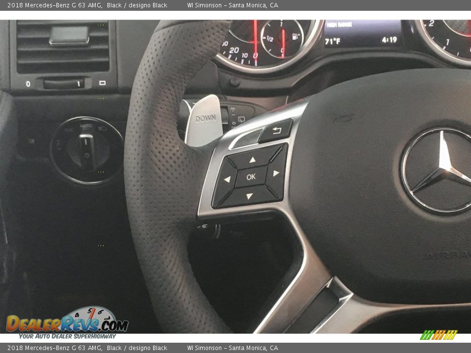2018 Mercedes-Benz G 63 AMG Black / designo Black Photo #18