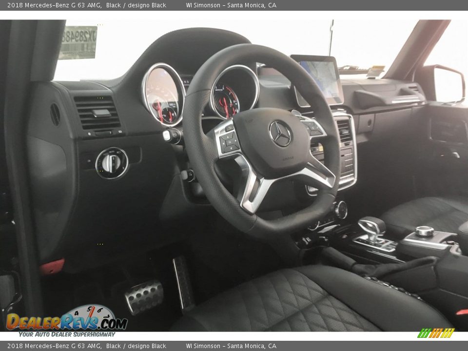 2018 Mercedes-Benz G 63 AMG Black / designo Black Photo #20