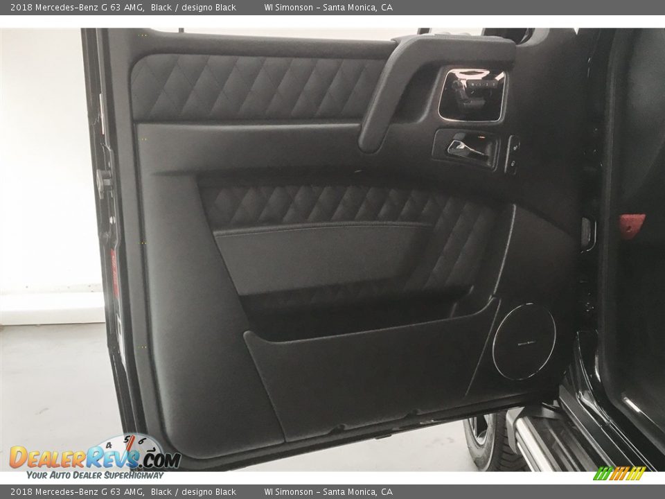 2018 Mercedes-Benz G 63 AMG Black / designo Black Photo #24