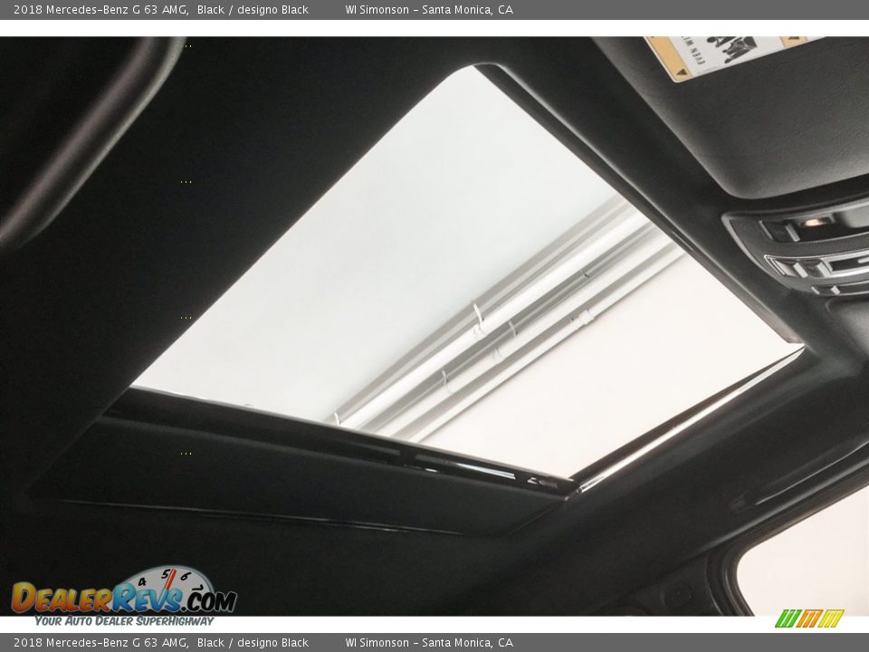2018 Mercedes-Benz G 63 AMG Black / designo Black Photo #28
