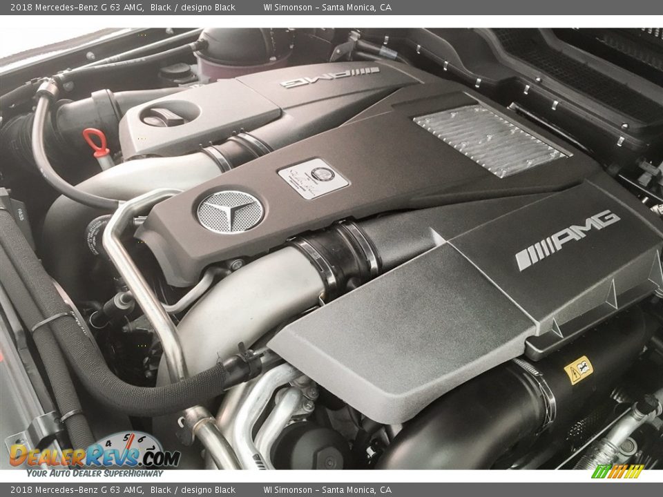 2018 Mercedes-Benz G 63 AMG 5.5 Liter AMG biturbo DOHC 32-Valve VVT V8 Engine Photo #32