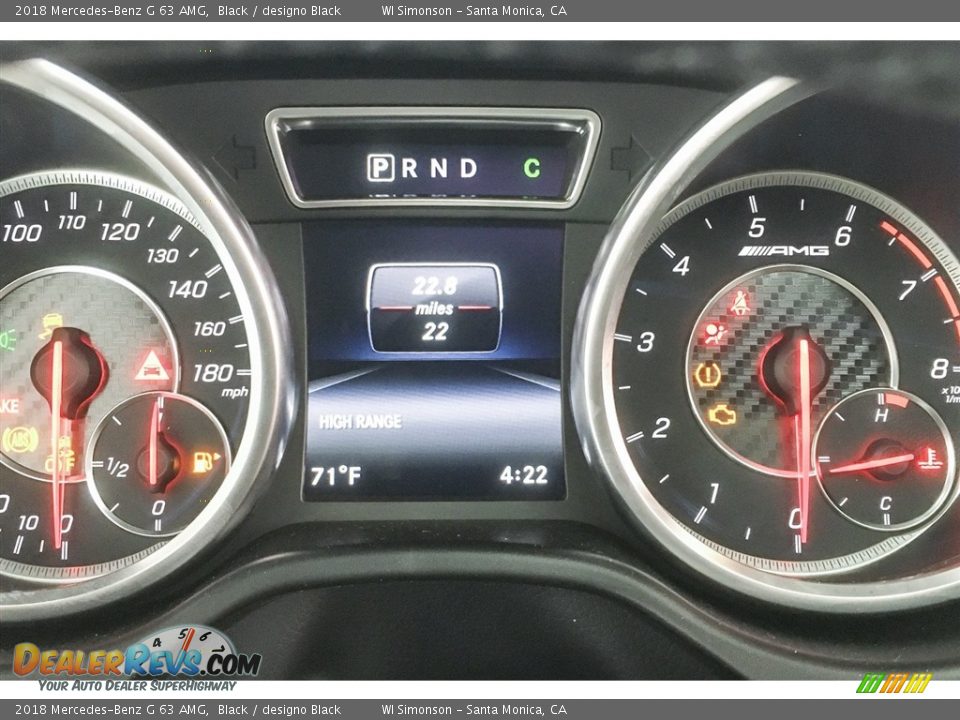 2018 Mercedes-Benz G 63 AMG Black / designo Black Photo #34