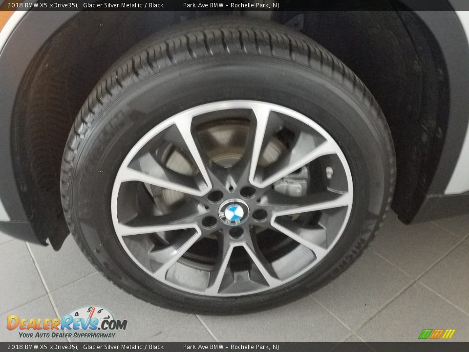 2018 BMW X5 xDrive35i Glacier Silver Metallic / Black Photo #25
